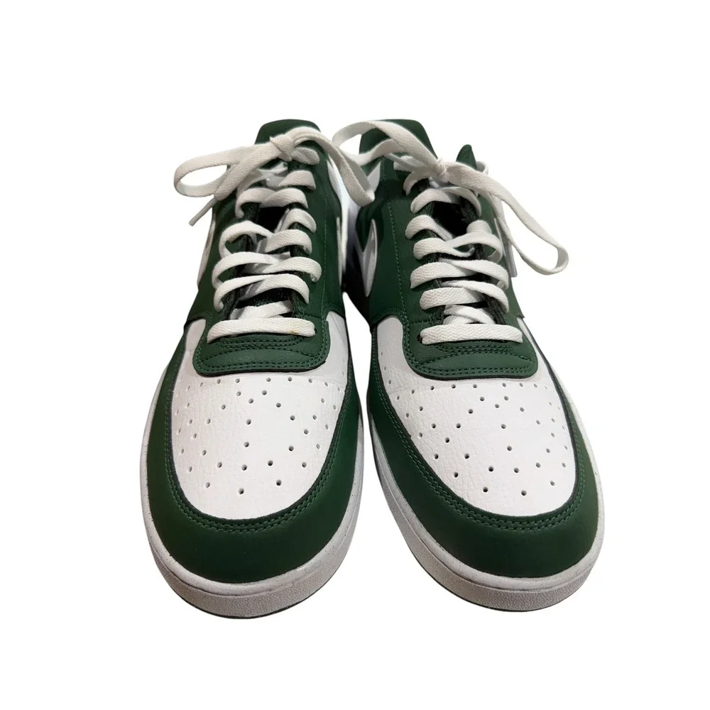 Nike Court Vision Low Mens Green White Sneakers HM9862-300 Streetwear Shoe